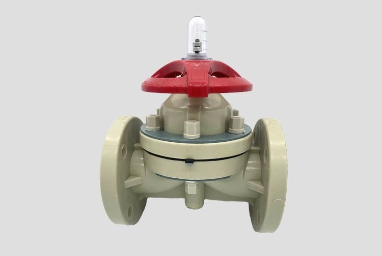 PPH隔膜閥 塑料法蘭耐腐蝕閥門的優(yōu)選